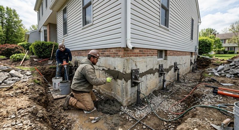 Basement Foundation Repair in Ottawa, KS