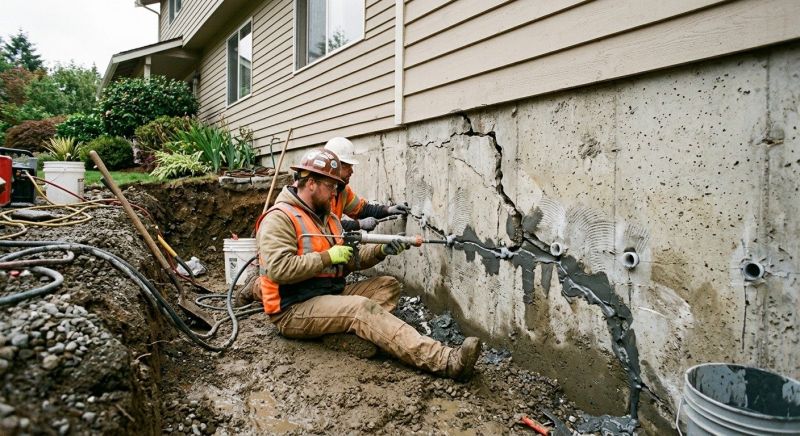 Basement Foundation Repair in Miami County, KS
