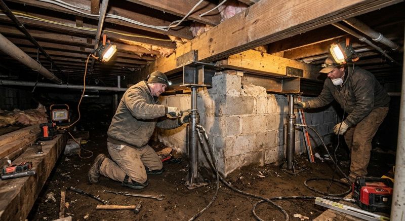 Basement Foundation Repair in Miami County, KS