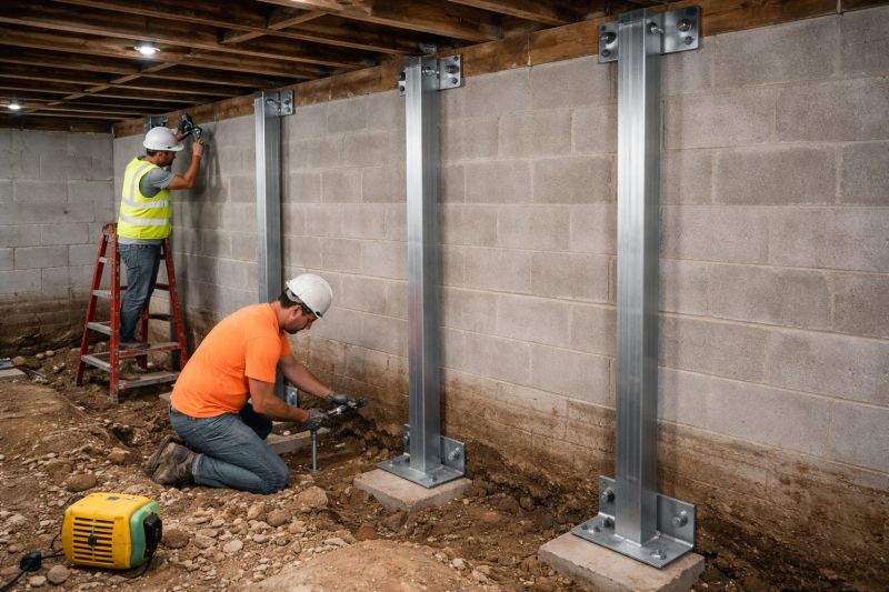 Basement Stabilization in Ottawa, KS