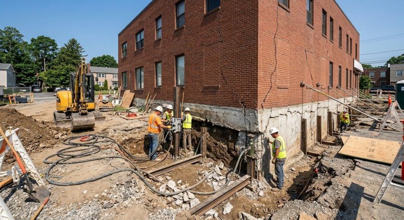 Building Foundation Repair in Eudora, KS