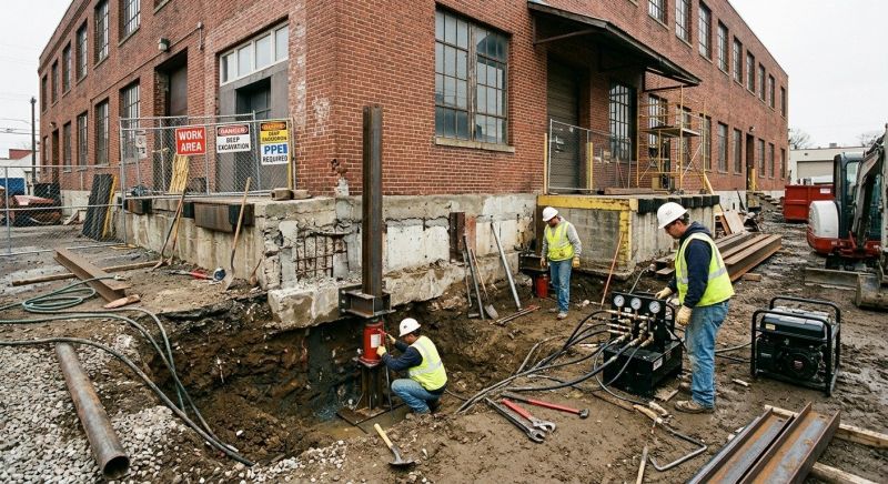 Commercial Foundation Repair in Ottawa, KS