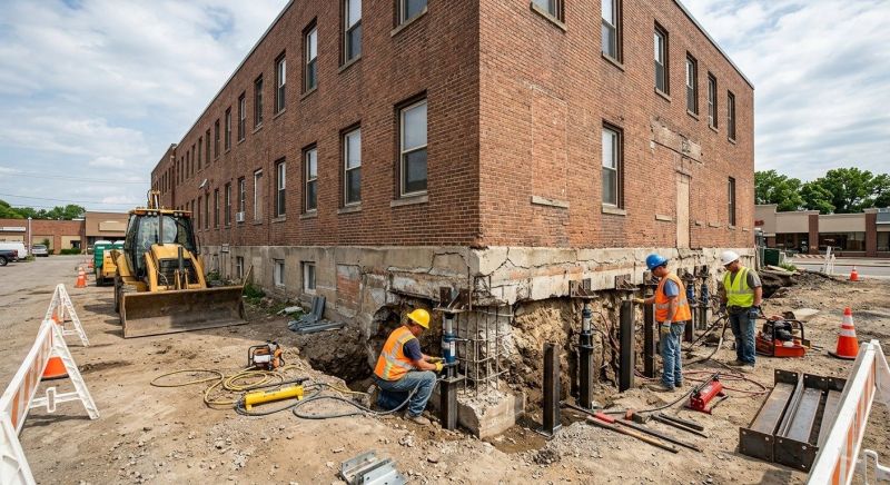 Commercial Foundation Repair in Ottawa, KS