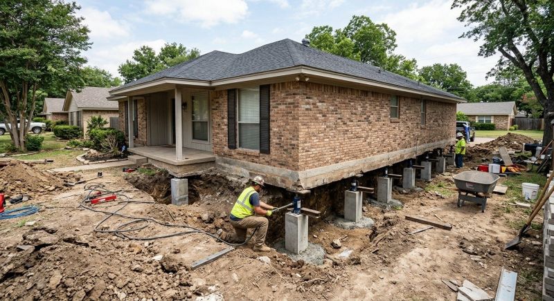 Concrete Foundation Leveling in Gardner, KS
