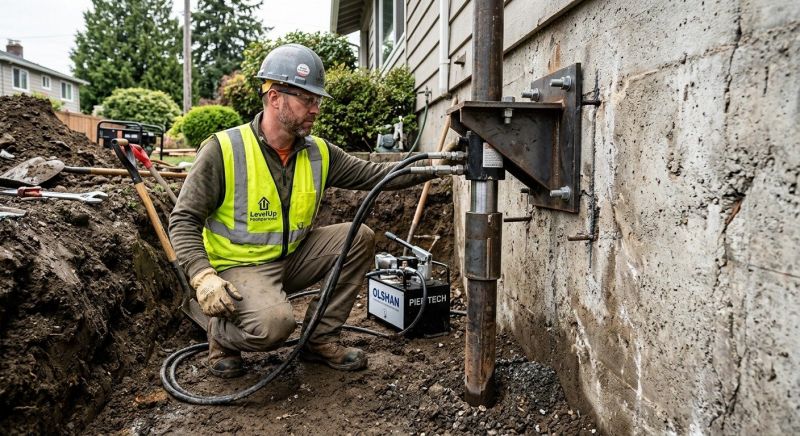 Concrete Foundation Leveling in Lawrence, KS