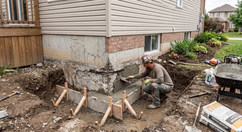 Concrete Foundation Repair in Lawrence, KS