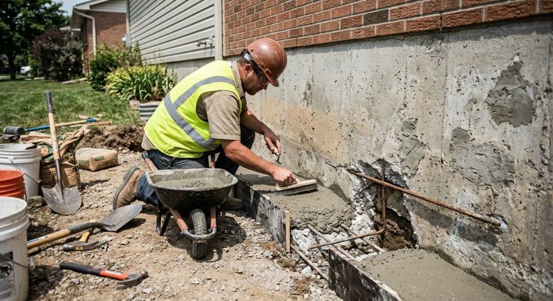 Concrete Foundation Repair in Osawatomie, KS