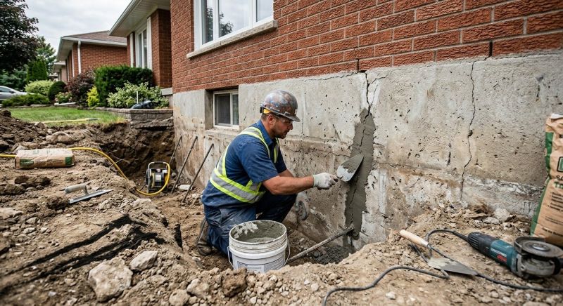Concrete Foundation Repair in Wellsville, KS