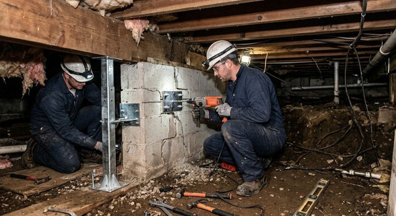 Crawlspace Foundation Repair in Osawatomie, KS