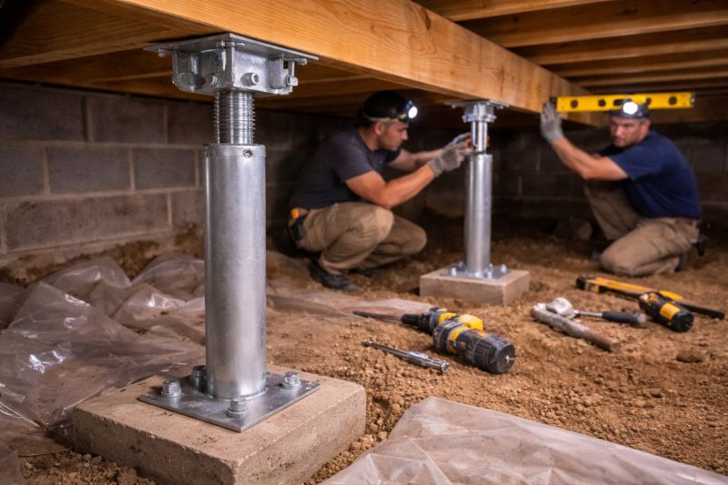 Crawlspace Structural Repair in Ottawa, KS