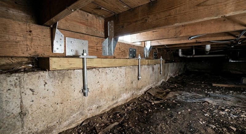 Crawlspace Structural Repair in Ottawa, KS