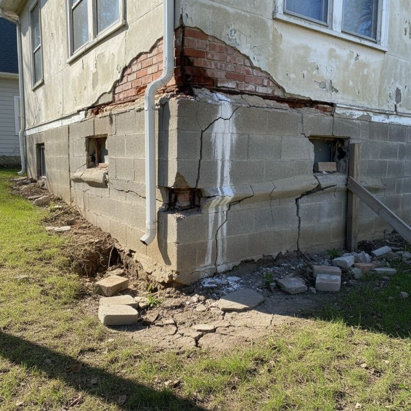 Foundation Crack Repair in Eudora, KS