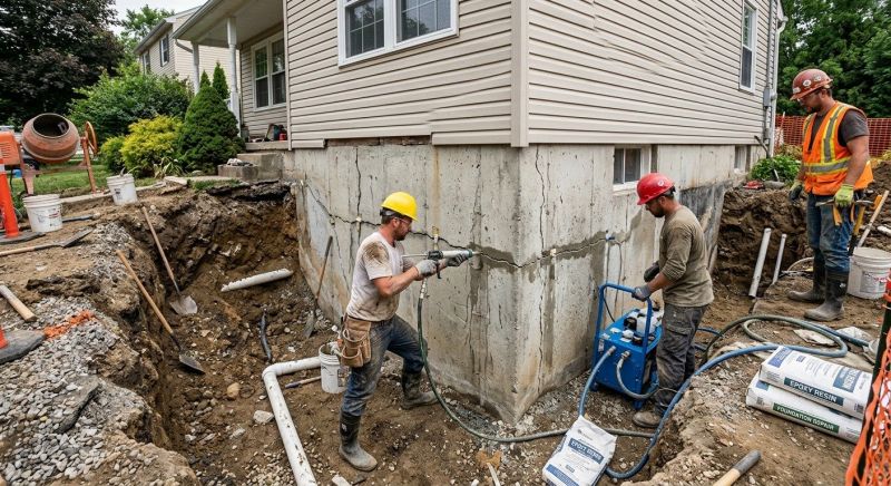 Foundation Damage Repair in Eudora, KS
