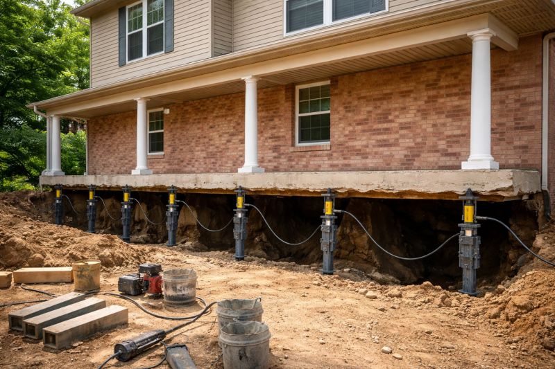 Foundation Jacking in Eudora, KS
