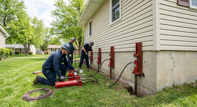 Foundation Jacking in Garnett, KS