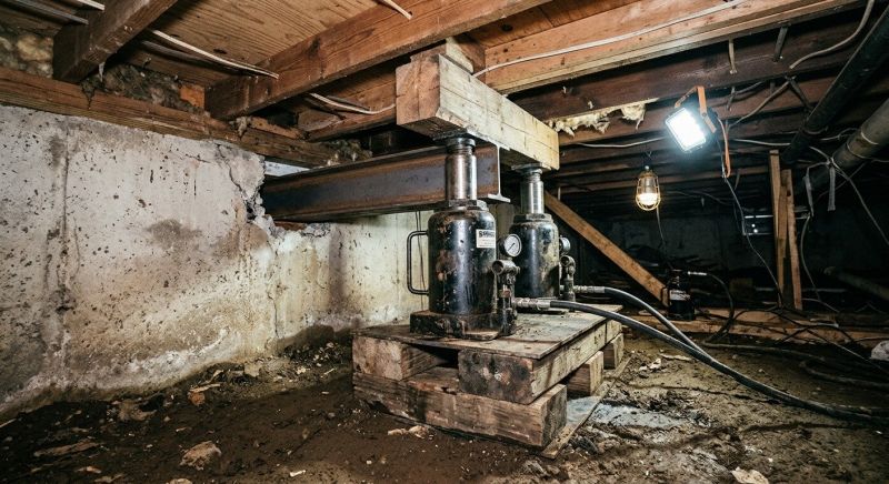 Foundation Jacking in Garnett, KS