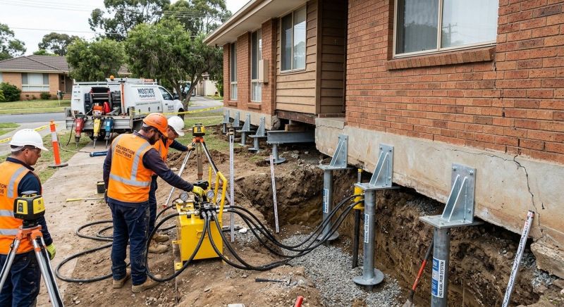 Foundation Jacking in Lawrence, KS