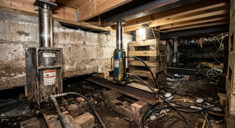 Foundation Jacking in Lawrence, KS
