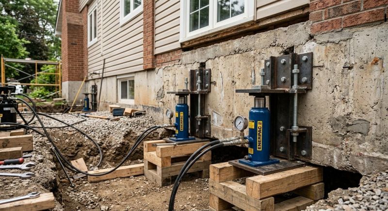 Foundation Jacking in Ottawa, KS