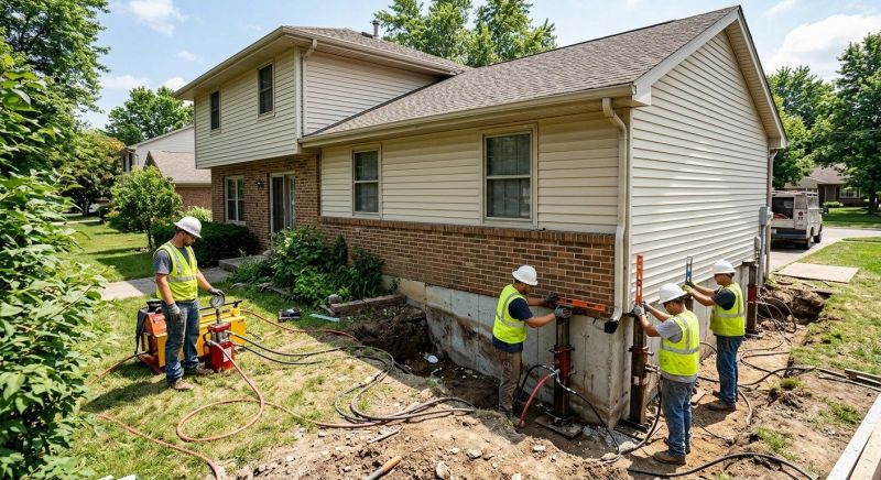 Foundation Jacking in Ottawa, KS