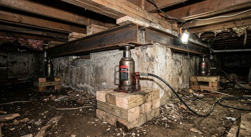 Foundation Jacking in Miami County, KS