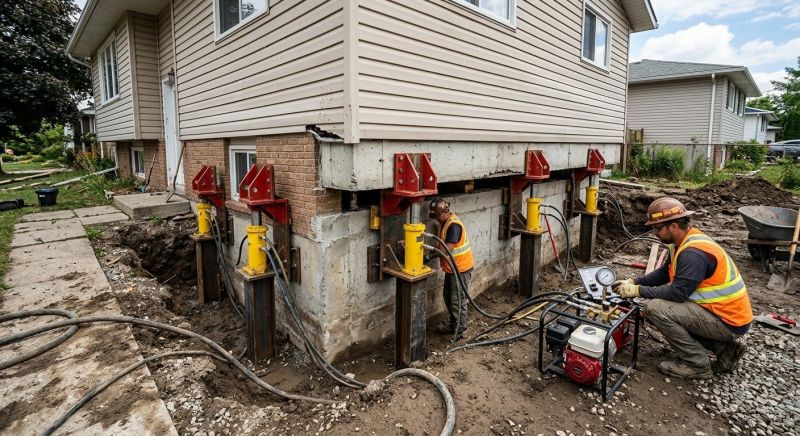 Foundation Lifting in Garnett, KS