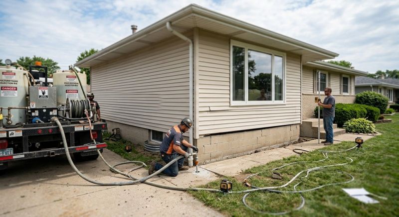 Foundation Lifting in Ottawa, KS