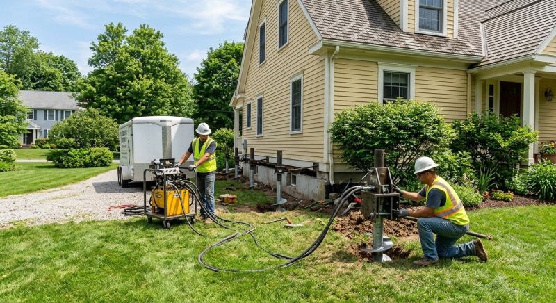 Foundation Lifting in Wellsville, KS