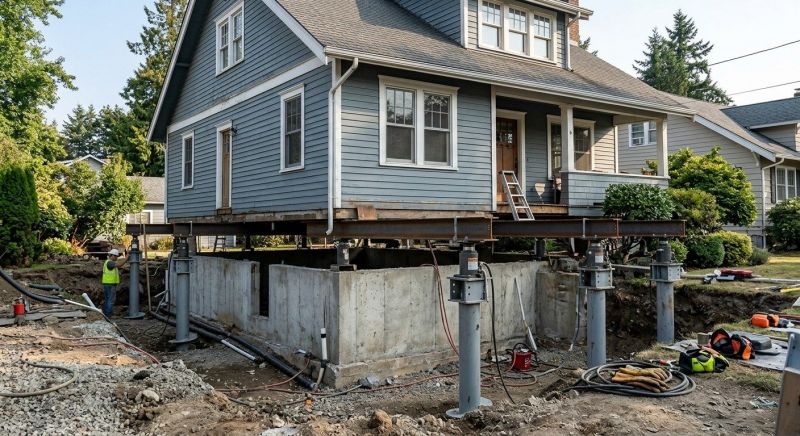 Foundation Raising in Lawrence, KS