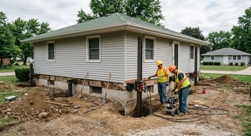 Foundation Raising in Lyndon, KS