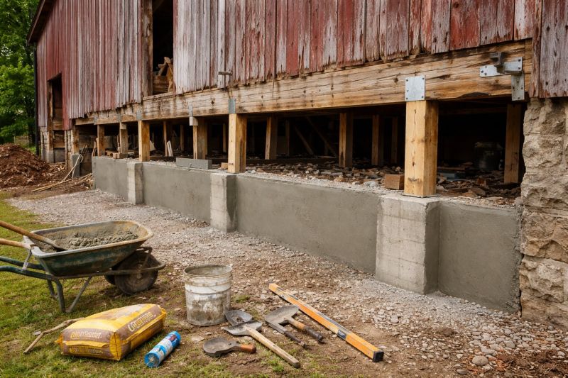 Foundation Renovation in Ottawa, KS