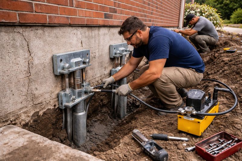 Foundation Repair in Lyndon, KS