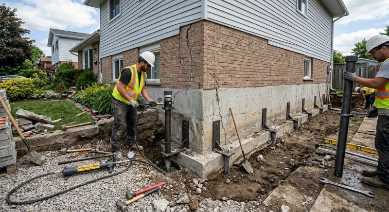 Foundation Stabilizing in Eudora, KS
