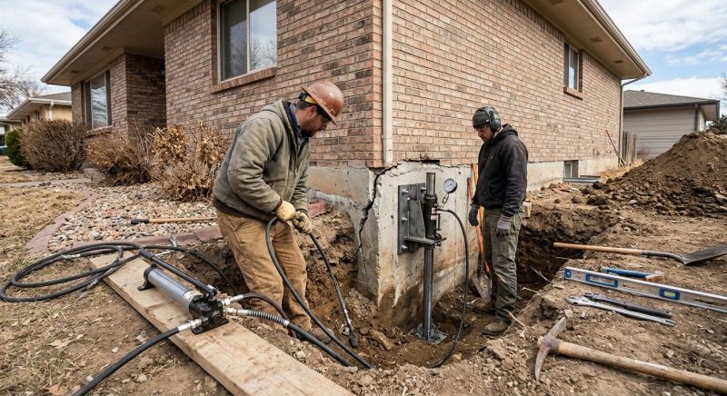 Foundation Stabilizing in Eudora, KS