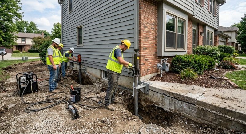 Foundation Stabilizing in Ottawa, KS