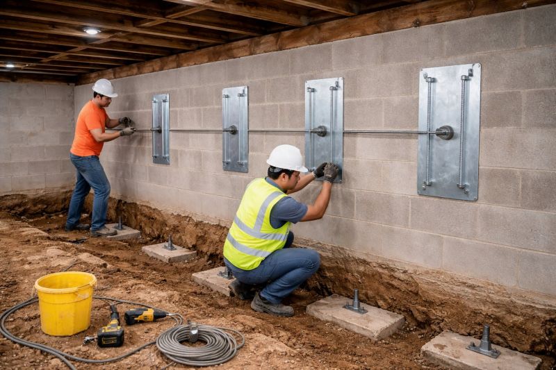 Foundation Stabilizing in Osawatomie, KS