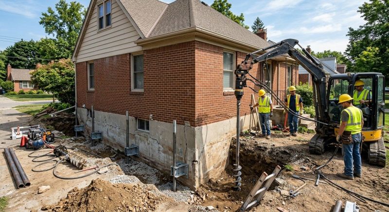Foundation Stabilizing in Paola, KS