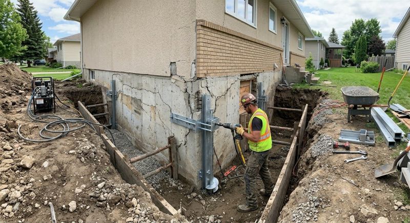 Foundation Structural Repair in Eudora, KS