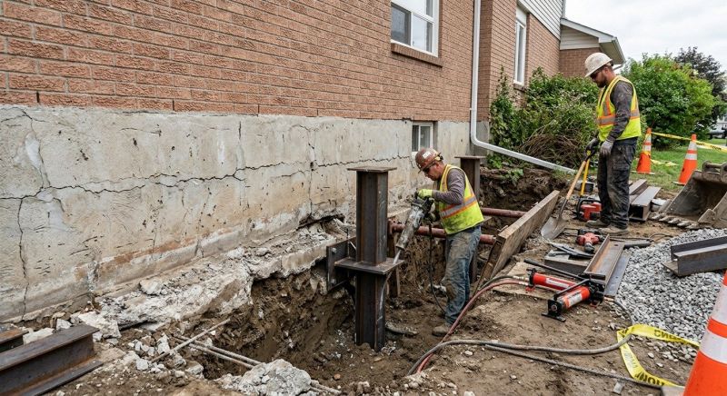 Foundation Structural Repair in Lawrence, KS