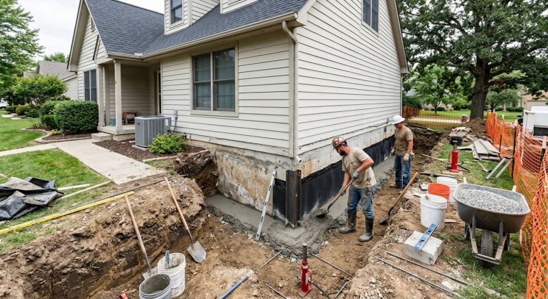Foundation Structural Repair in Ottawa, KS