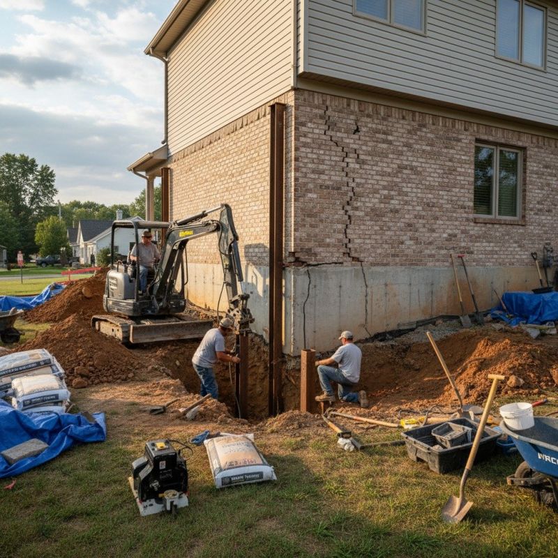 Foundation Structural Repair in Osawatomie, KS