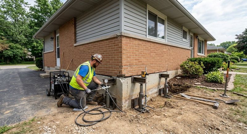 Home Foundation Leveling in Garnett, KS