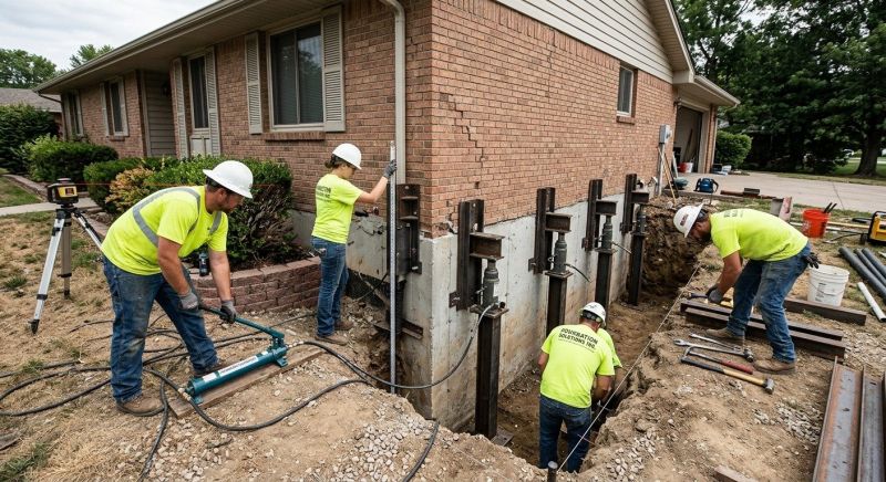 Home Foundation Leveling in Ottawa, KS
