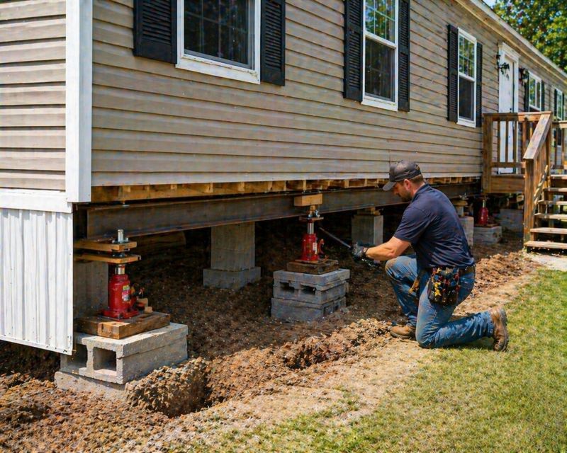 Home Foundation Leveling in Wellsville, KS