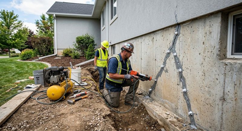 Home Foundation Repair in Gardner, KS