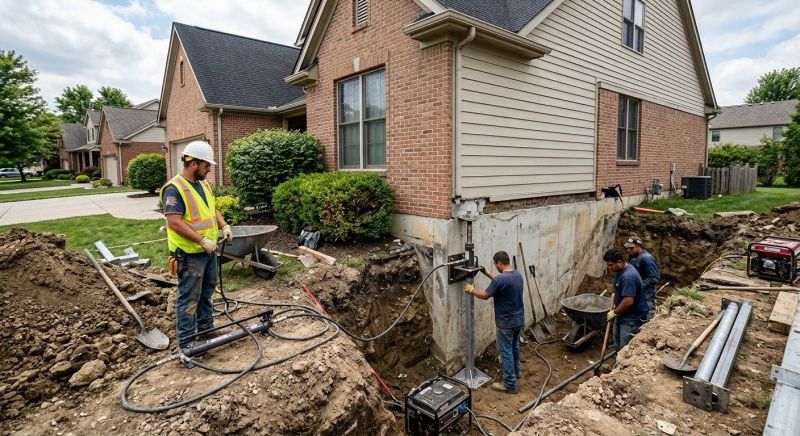 Home Foundation Repair in Garnett, KS