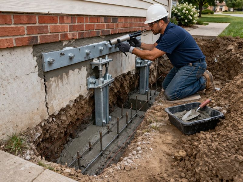 Home Foundation Repair in Ottawa, KS