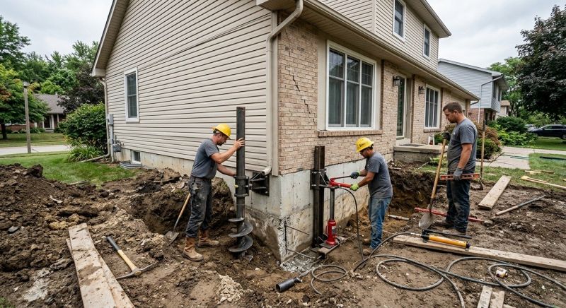 Home Foundation Repair in Lyndon, KS