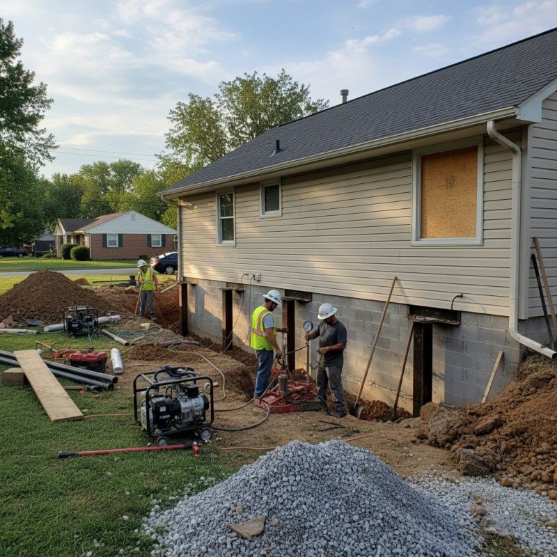 Home Foundation Repair in Miami County, KS