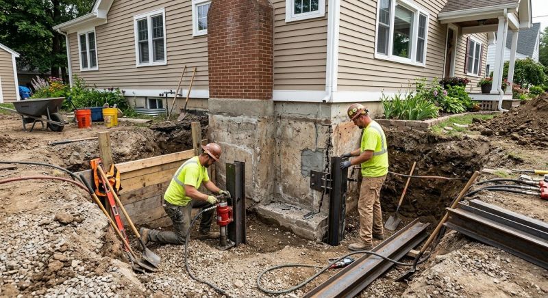 Home Foundation Repair in Paola, KS